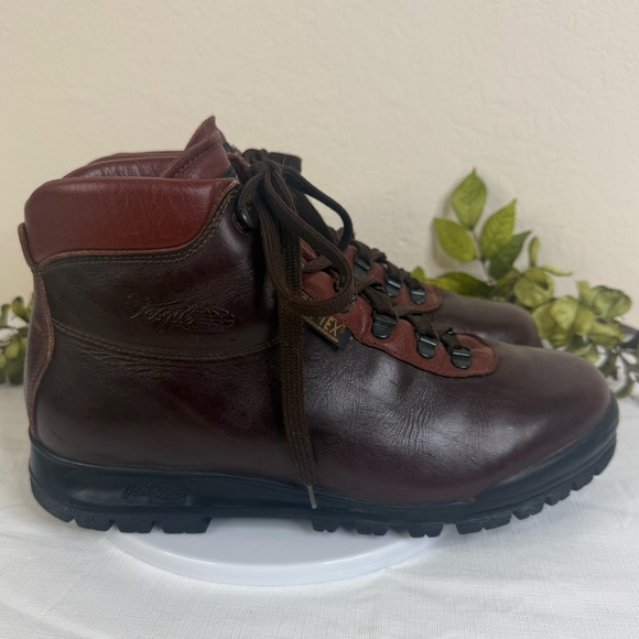 Vasque Sundowner Full-Grain Leather Hiking Boots Mens Sz 10M Brown - Picture 3 of 10